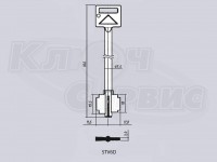STV6D/STUV-6 литье Россия (100/50х23.7/22.2x23.5мм) (6.9/6.4мм) (Ivox)