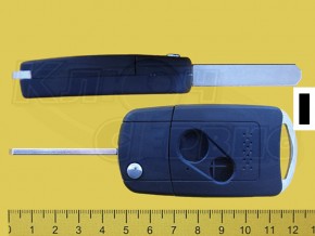 HONDA/HON66G Car Flip Key Shell 2 кнопки (черн.), выкидной