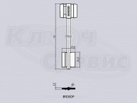 BRD8DP/BORDER-089-01 литье Россия (112x24.0x21мм) (5.0мм) (08ПЛ)