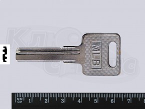 MLB правый 3 паза,(35/7.0х8.7х2.3) Китай