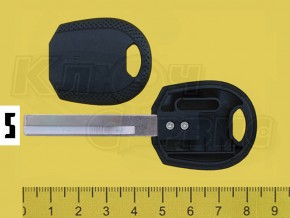 KIA/HYN17RP бланк ключ с местом под чип, тип 1