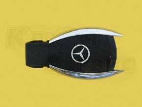 MERCEDES Chrome 3 кнопки