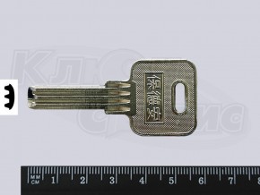 BAODEAN-2.0 вертикалка 2 паза (8,1x25,3мм), Китай
