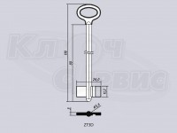 ZT3D литье Россия(110x11,2x26 мм)(5,6 мм)