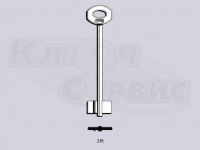 JW70G_2J6_JW70_5JW дверняк имп. прог., двухфлажковый