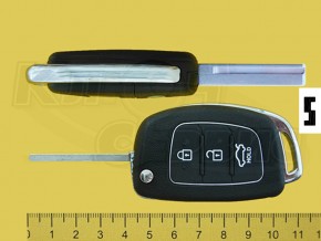 HYUNDAI/HYN17RBTE "SANTA FE" 3 кнопки, выкидной