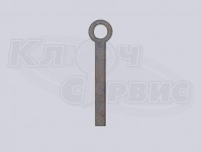 Ригель 3*12*140 мм сталь (с кольцом)