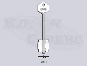 x_2PN11_5PT10_x дверняк имп. прог., двухфлажковый