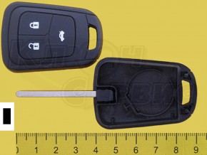 CHEVROLET/OPEL/HU100 под чип, ЦЗ 3 кнопки