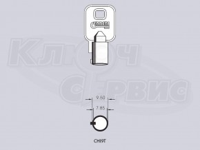 CHI1T_CHI9T_CH9T_S16CHGT тубулярные (9.55/7.95мм) (Blockshaft)
