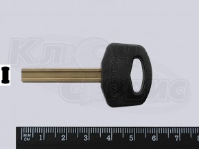 Gerda Abloy CL7 короткий с пазом